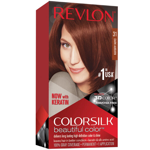 Revlon ColorSilk Hair Color #31 Dark Auburn