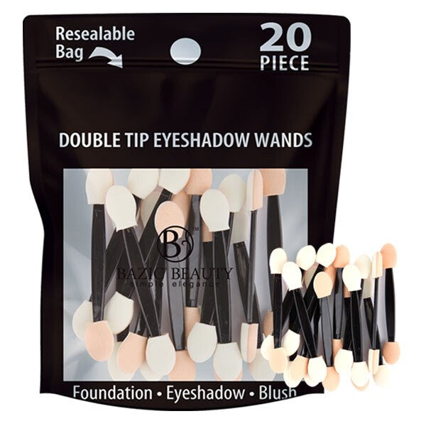 Bazic Beauty Double Tip Eyeshadow Wands 20PK