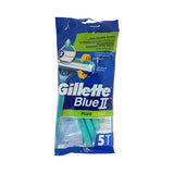 Gillette Blue II Plus Pivot 5 Pack Shavers