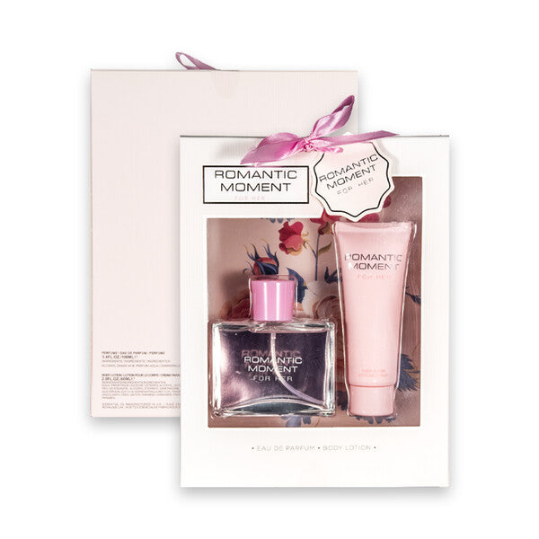 Women's 2pcs Set ROMANTIC MOMENT 3.4fl.oz EDP 2.8fl.oz Body Lotion