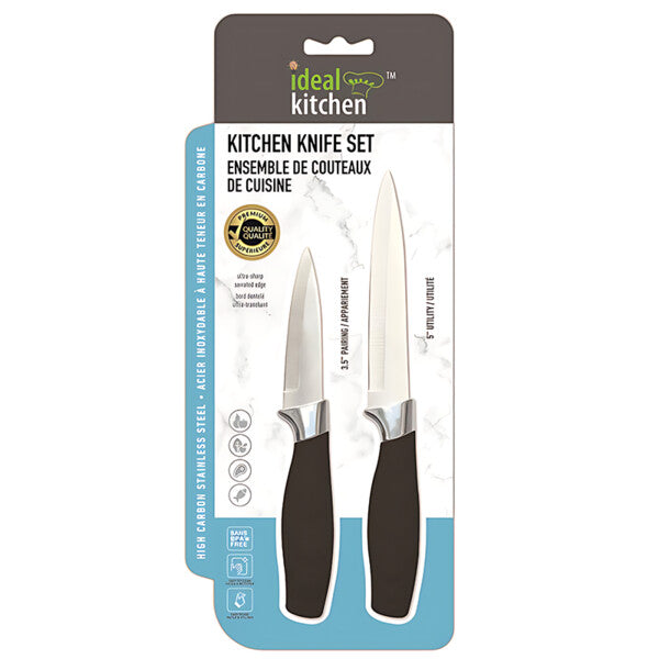 Ideal Kitchen Paring Utility 2PK Knives