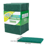 Fresh Start Pads 10PK Scour Heavy Duty Green