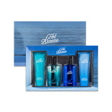 Men's 4pcs Set DAVENPORT COOL BREEZE 4.1fl.oz/120ml×2 Shower Gel 3.4fl.oz/100ml×2 EDP