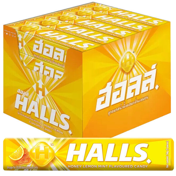 Halls Stick 9CT Honey Lemon