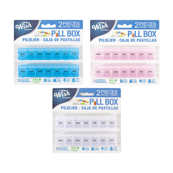 Wish Care Pill Box 2PCS