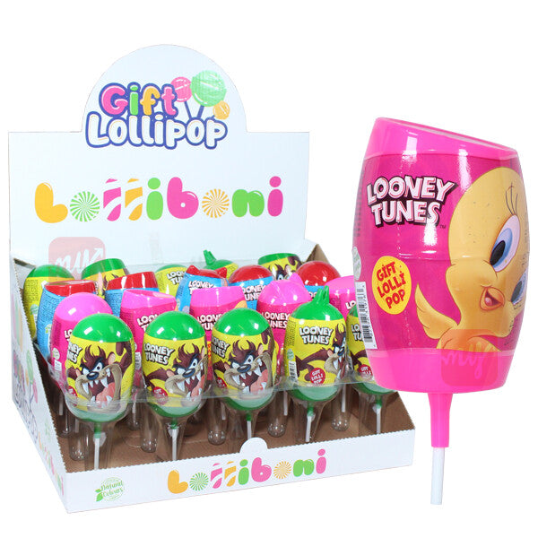 Surprise Egg Lolliboni 16g Looney Tunes Lollipop Medium