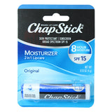 ChapStick Moisturizer Lip Balm, SPF 15 - 0.15 oz