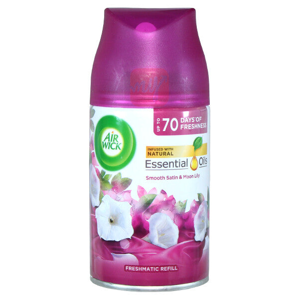 Air Wick Freshmatic Refill 250ml 6.2oz Smooth Satin Lily