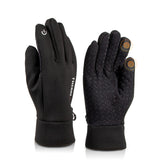 Thermaxxx Men's Gloves w/2 Touch, Water Proof Non-slip Grip