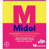 Midol Complete Acetaminophen Pain Reliever, 16CT