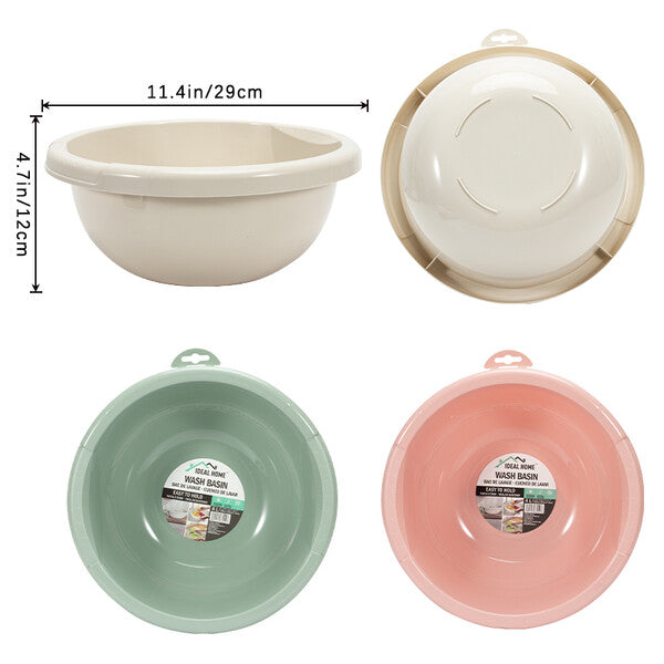 Ideal Home Wash Basin 4L 11.4''x11.4''x4.7''