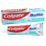 Colgate MaxWhite Toothpaste 100ML (137g) 4.8oz Crystal Mint Gel