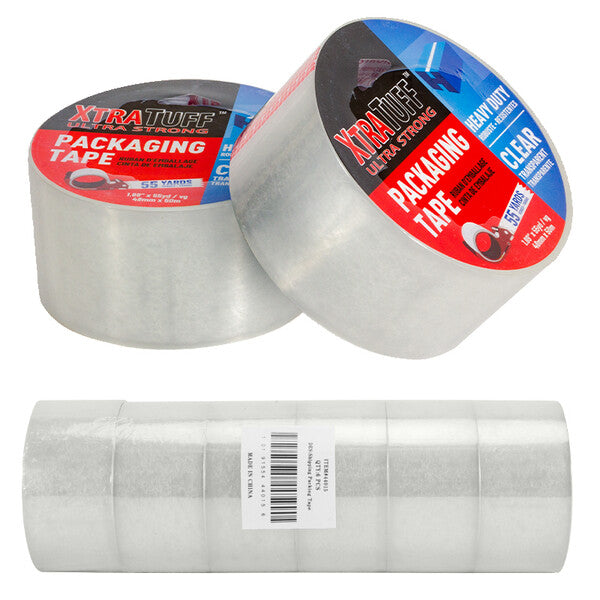 XtraTuff Packing Tape 1.89in by 55yd Clear