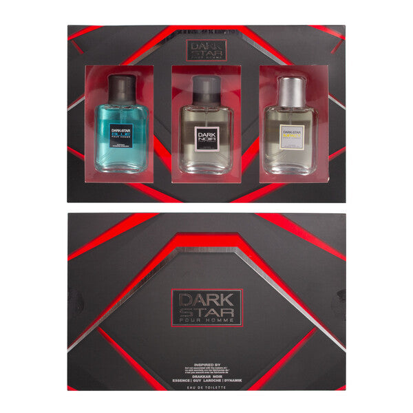 Men's 3pcs Gift Set DARK STAR 1.0fl.oz/30ml×3 EDP
