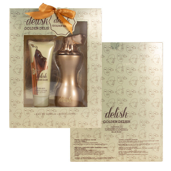 Women's 2pcs Set  DELISH 3.4fl.oz EDP 2.8fl.oz Body Lotion