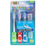 Oral Fusion kids toothbrush 6pk