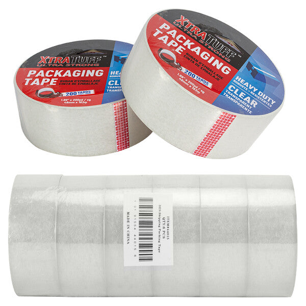 XtraTuff Packing Tape 1.89in by 200yd Clear