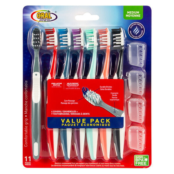 Oral Fusion Toothbrush 11PK Medium