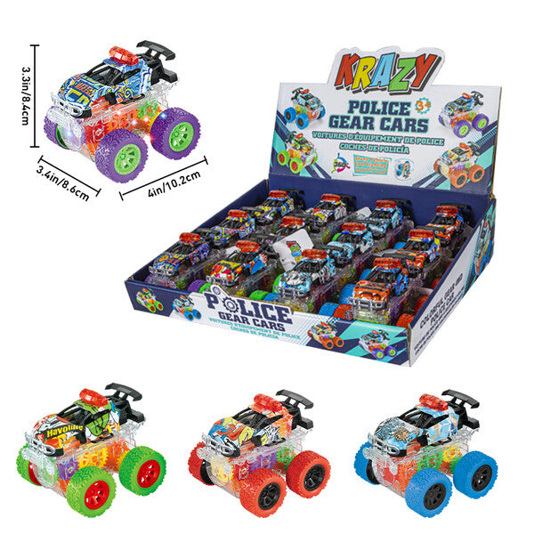 Krazy Toy Police Truck w/ Lights