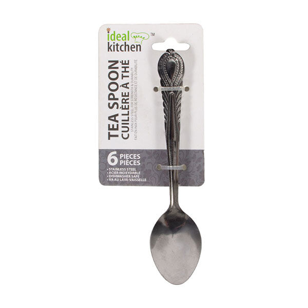 Ideal Kitchen Stainless Steel 6PK Tea Spoon