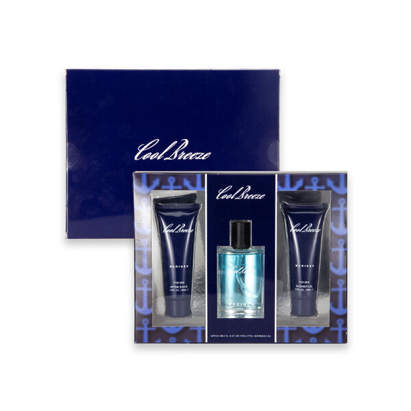 Men's 3pcs Set DAVENPORT COOL BREEZE 2.8fl.oz/80mlAfterShave 1.7fl.oz/50mlEDT 2.8fl.oz/80mlShowerGel