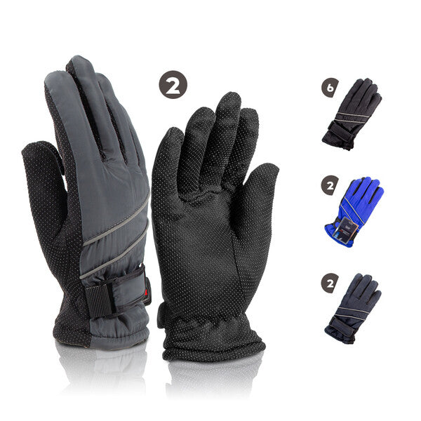 Thermaxxx Boy's Ski Gloves w/ Strap