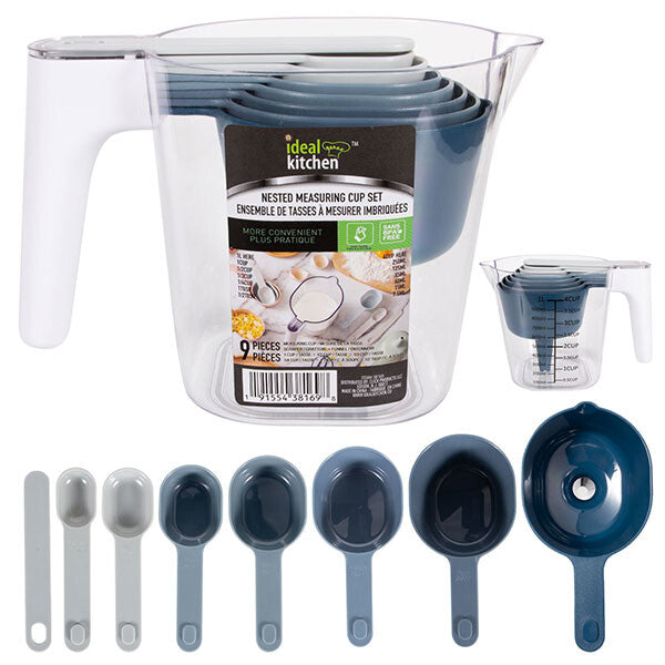 Ideal Kitchen Measuring Set 9pk