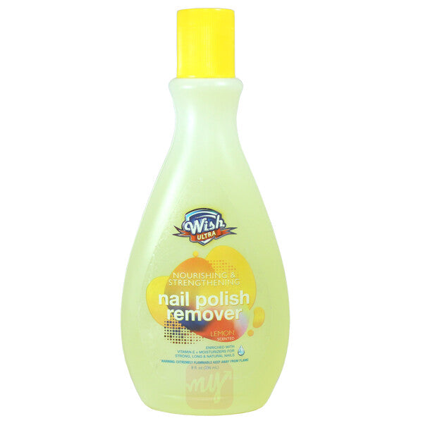 Wish Ultra Nail Polish Remover 6 Fl oz Lemon