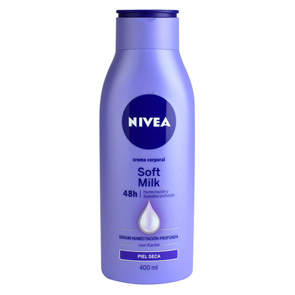 Nivea Body Soft Milk 400ml Piel Sea