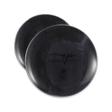 EP Curve 10PK 10.25" Dinner Plate Black+Silver