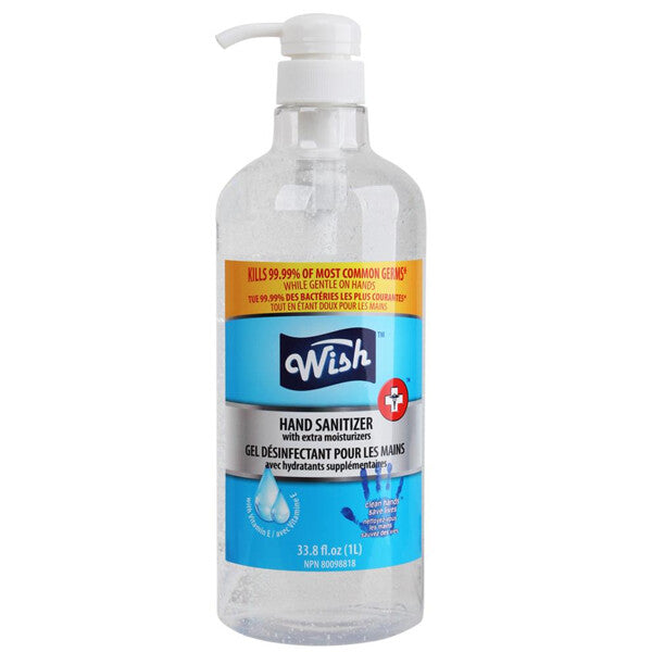 Wish Hand Sanitizer 33.8oz(1L) Advance Pump