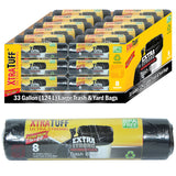 Xtratuff Trash Bag Roll 33GAL 8CT
