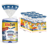 Xtratuff Trash Bag Drawstring 8G 90CT Linen Fresh