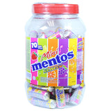 Mentos 700g 24.7oz 70 Rolls Jar Rainbow