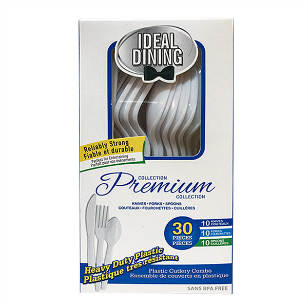 Ideal Dining Box HD 30CT White Assorted