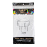Table Cloth Round White 84In