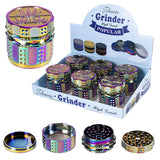 Grinder 4 Parts 52*51.5mm UV Leaf