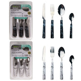 Ideal Kitchen 24PK FLATWARE SET WITH ORGANIZER