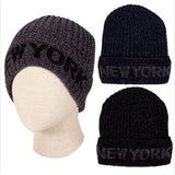 Men's Hat w/Fur Lining NEW YORK