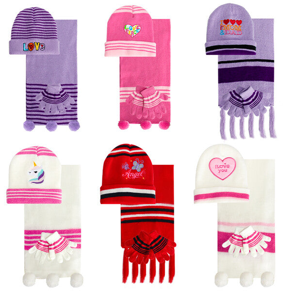 Thermaxxx Winter Set 3PK Junior Girls