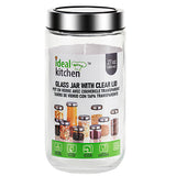 Ideal Kitchen Glass Jar with Clear Lid 27.05oz 1pk