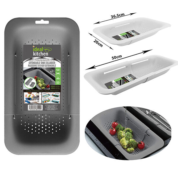 Ideal Kitchen Extendable Sink Colander 19.7*7.8 inch