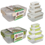 Fresh Guard Food Storage Container 8PK Rect
