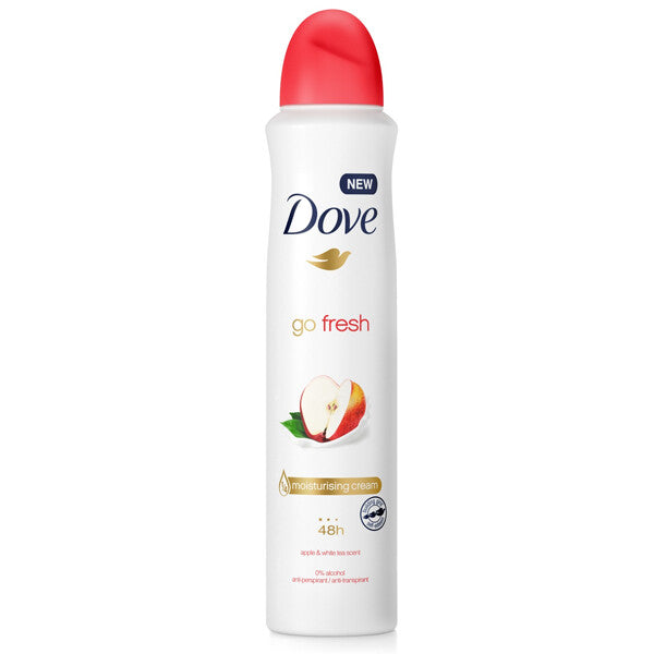 Dove Body Spray 150ML Apple & White Tea