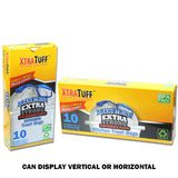 Xtratuff Trash Bag Box 13G 10CT Drawstring White