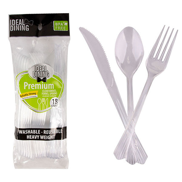 Ideal Dining HD 18CT Clear Combo
