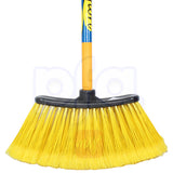 Super Riato Plastic Broom w/ Wood Stick