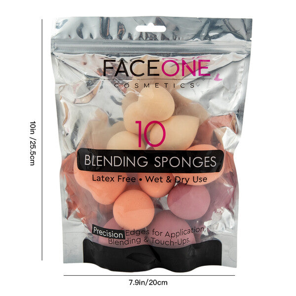 FACEONE 10PCS All Beauty Blender Set