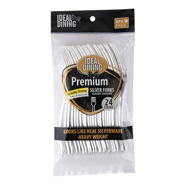 Ideal Dining HD 24CT Silver Fork