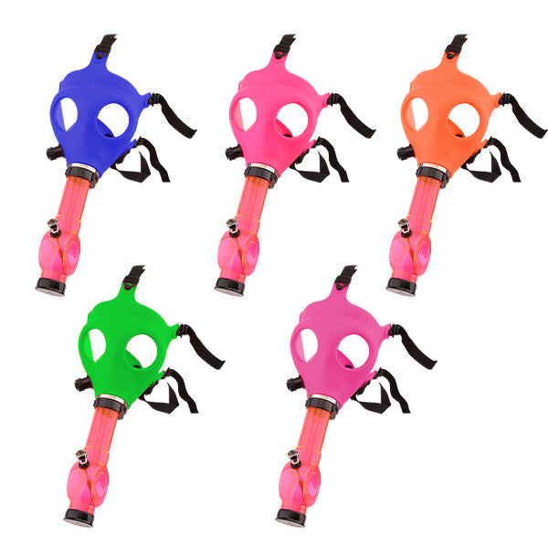 Gas Mask neon asst colors (24/cs)